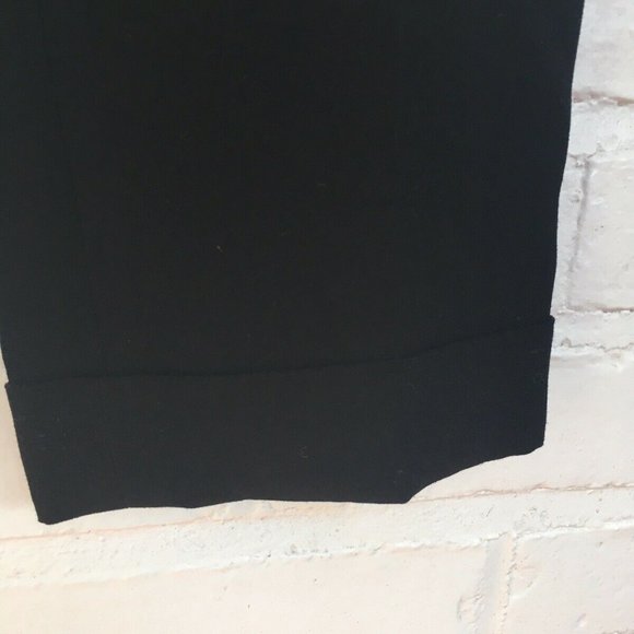 NWT NEW Club Monaco Black Classic Work Pants Trousers - Org. $159 - Size 00 - Picture 2 of 6
